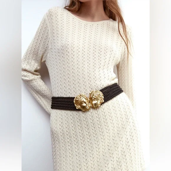 ✨SALE✨ ZARA FACES BELT ✨SALE✨ - Picture 2 of 6